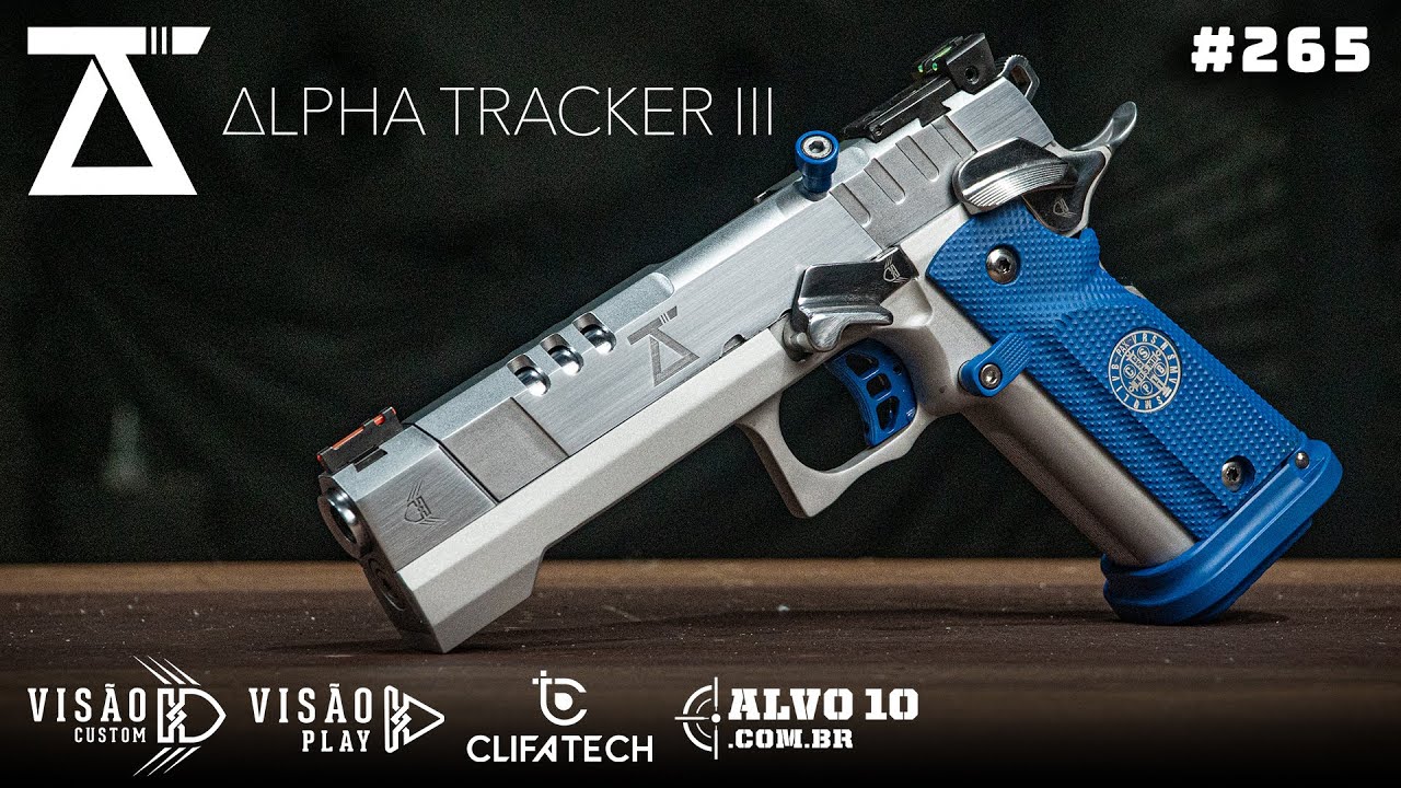 ALPHA TRACKER III .380 part. @Papodeatirador   // REVIEW 265 // #visaocustom #visaoplay #imbel
