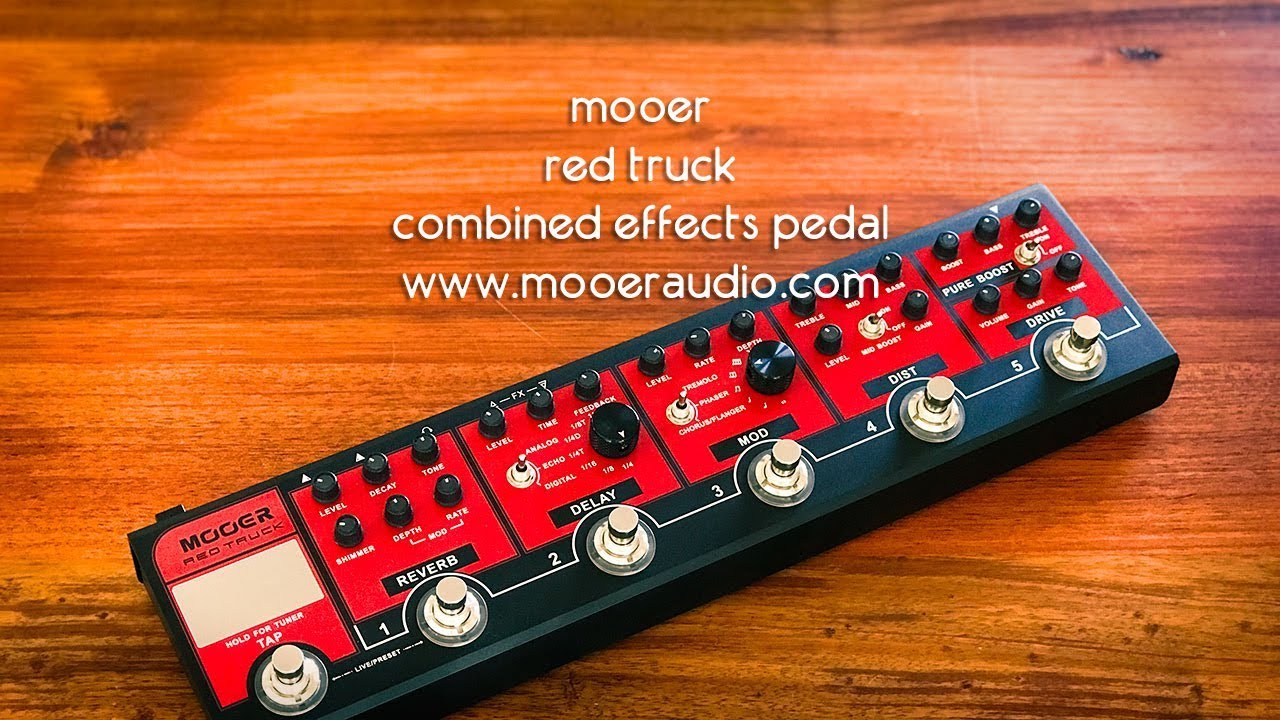 Mooer: Red Truck - Amp demo