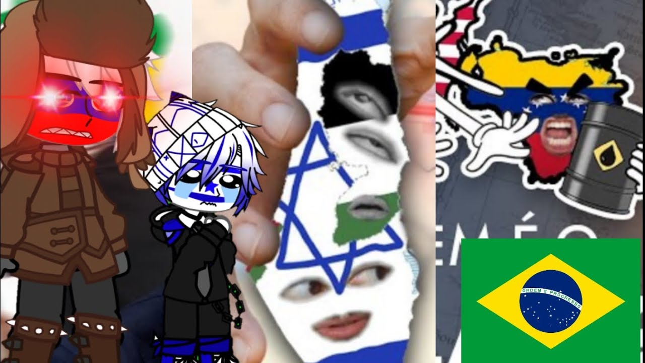 Países reagem aos vídeos do oipedrodaher  [🇧🇷] [@oipedrodaher] [gachaglitch]