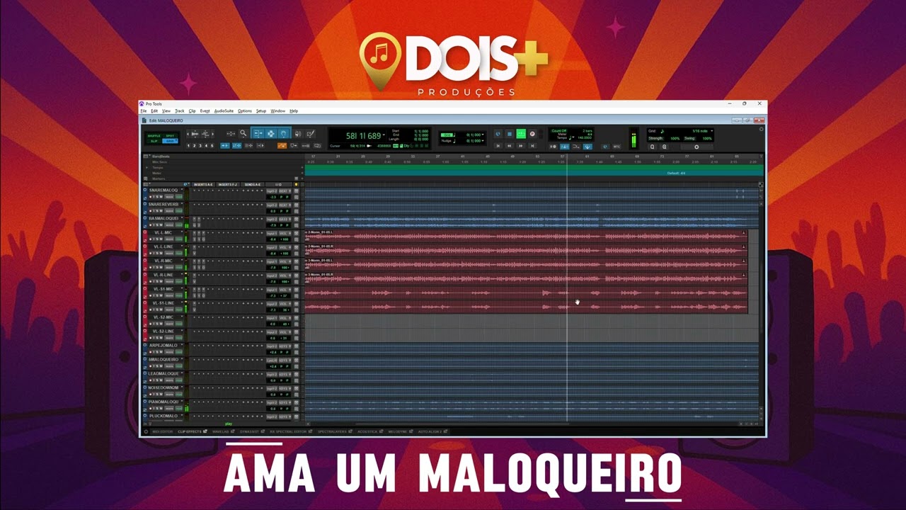 AMA UM MALOQUEIRO -VS|PLAYBACK VERSÃO VANEIRA (D+ PRODUÇÕES)