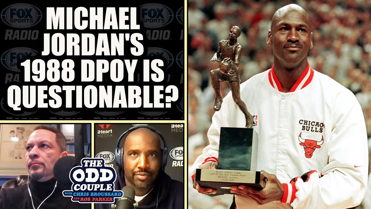 Tom Haberstroh Explains Article Questioning Validity of Michael Jordan's DPOY Award | THE ODD COUPLE