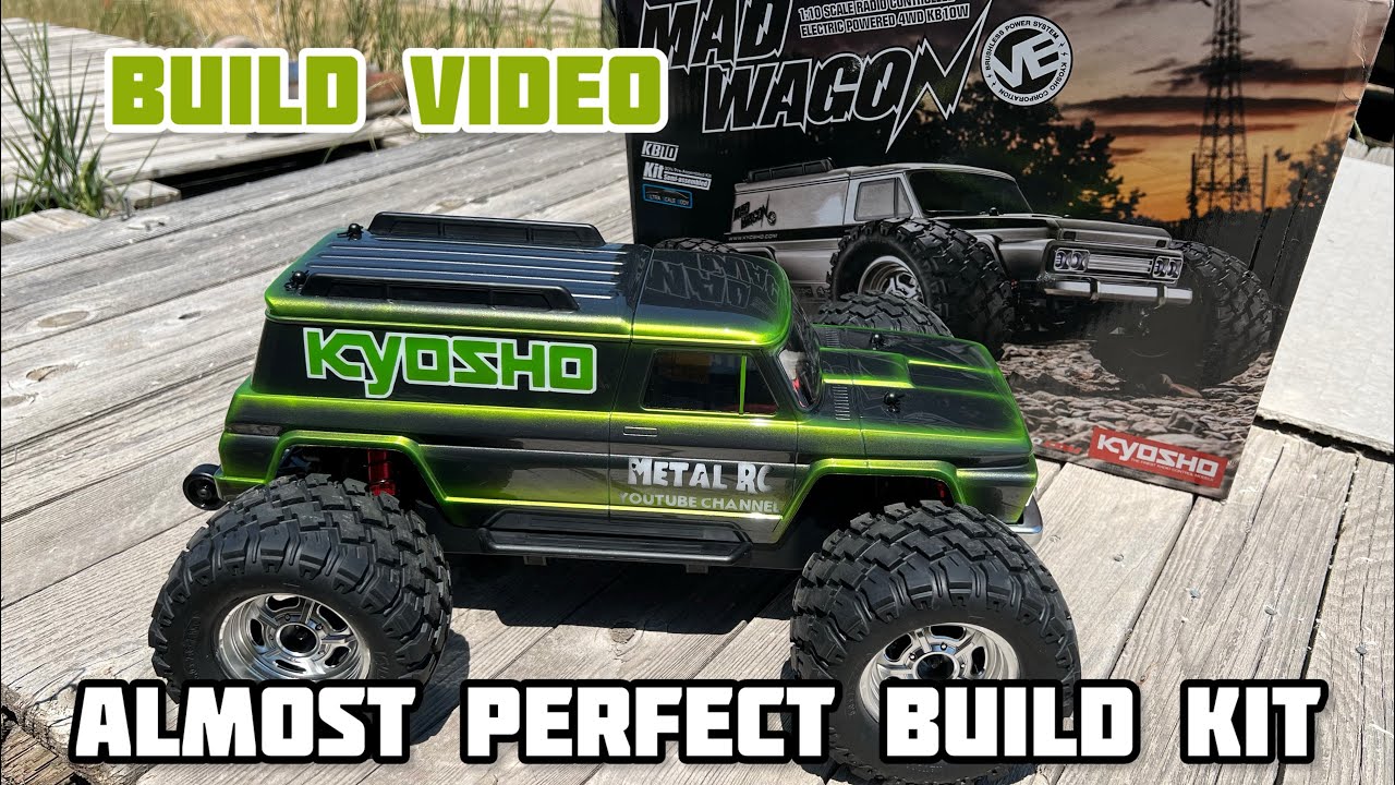 Kyosho Mad Wagon build kit assembly and build video and overview of the kit kyo 34702