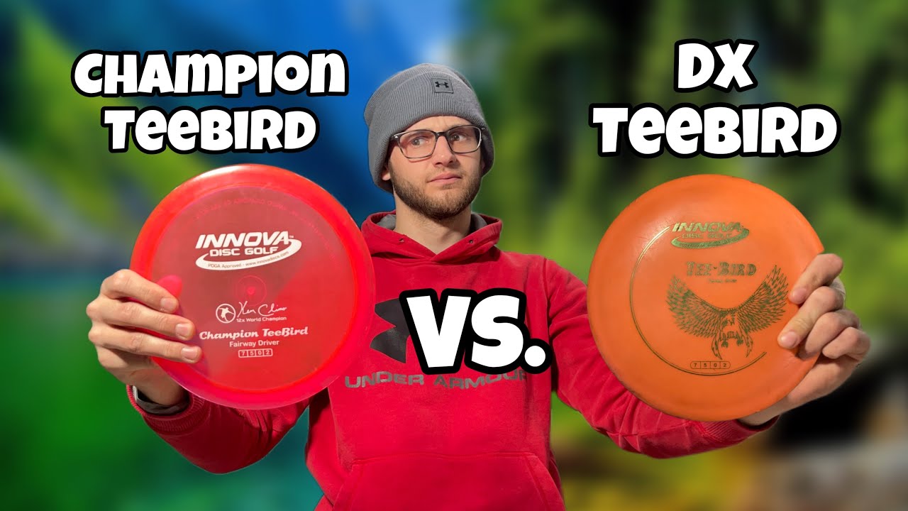 Innova Champion Vs. DX Plastic // Teebird Vs. Teebird // Disc Golf
