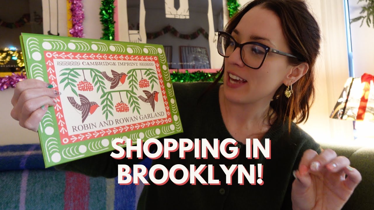 Shopping small businesses in Brooklyn!! | VLOGMAS DAY 3