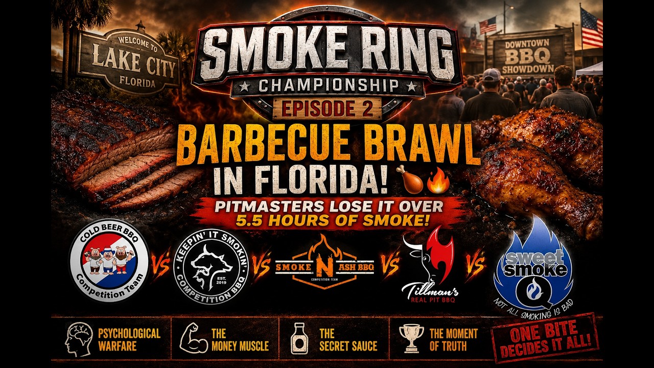 BARBECUE BRAWL IN FLORIDA! 🍗🔥 Pitmasters LOSE IT Over 5.5 Hours of Smoke!