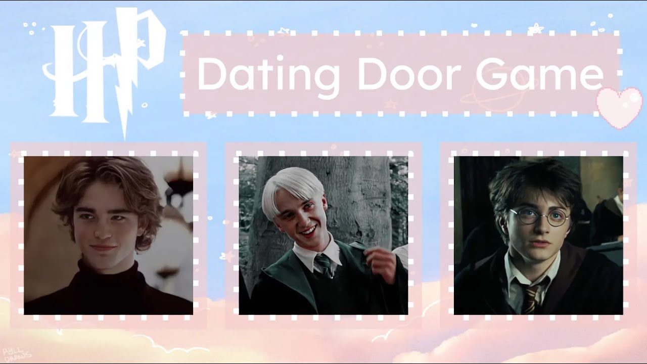 Who has a crush on you? | Dating Door Game⚡Harry Potter #3