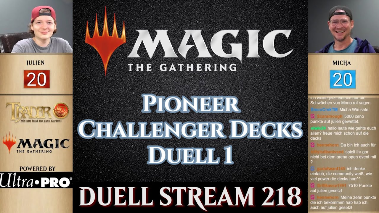 MTG Pioneer Challenger Decks 2021 Duell #1 | Magic the Gathering deutsch | Trader | mono red burn