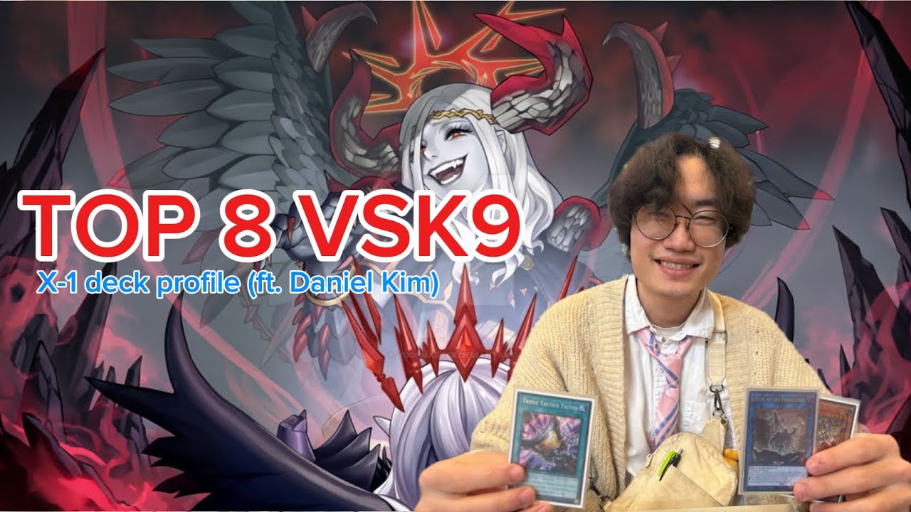 DANIEL BACK WITH ANOTHER REGIONAL TOP!!! (VSK9 deck profile) 
