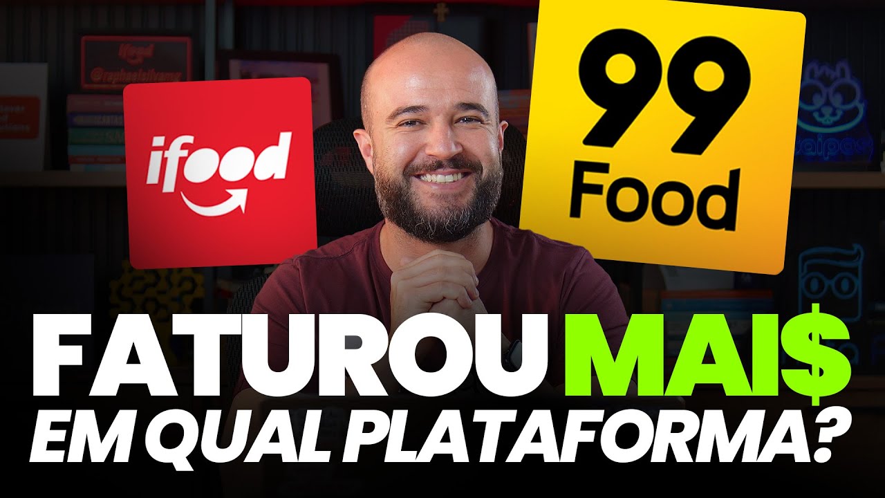 iFood vs 99 Food: Onde o Faturamento &eacute; Maior? | 2026 [delivery]