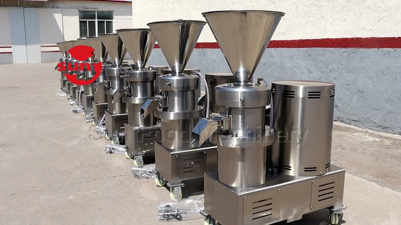 Peanut Butter Grinding Machine -Capacity 10-1000kg/h- Whatsapp +86 15624216398