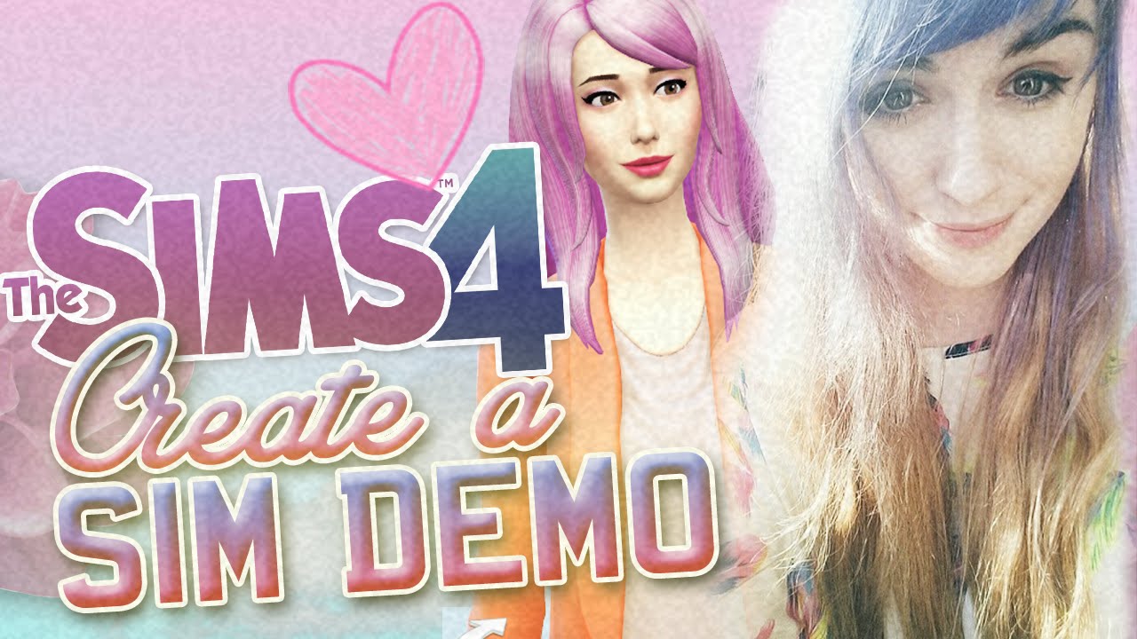 Sims 4: CREATE A SIM demo!