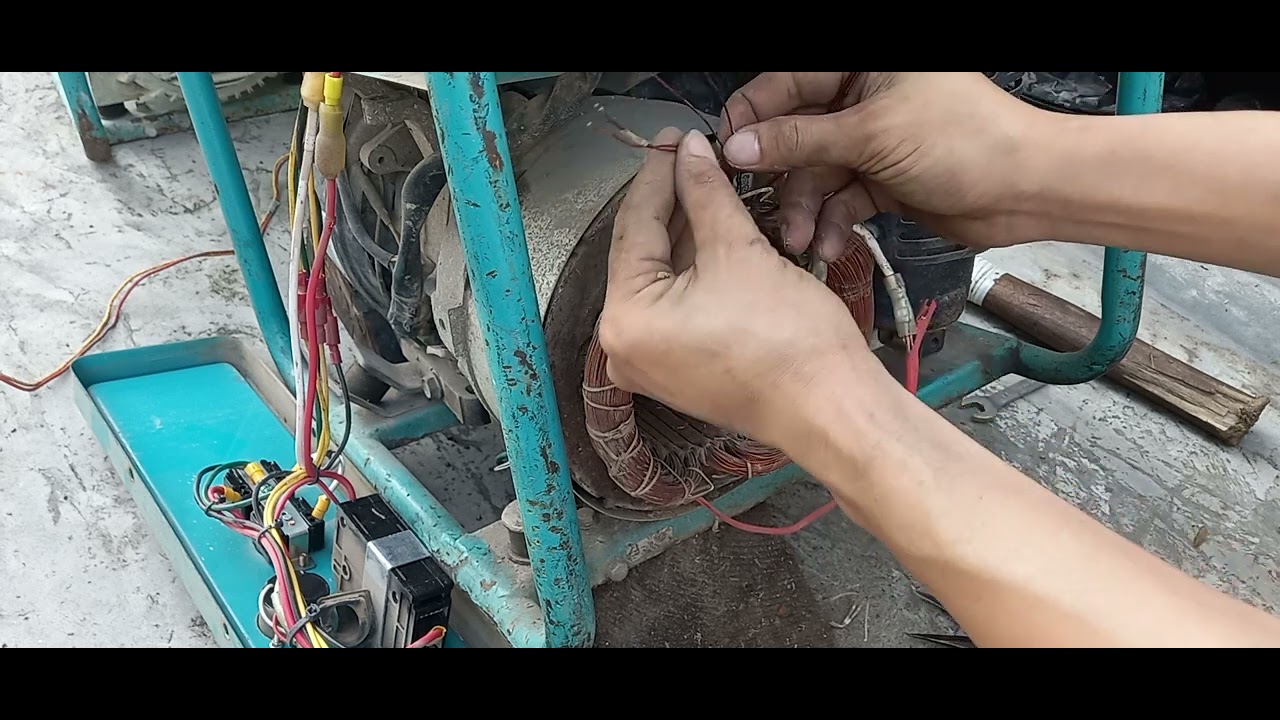 Cách đấu lên 220v cho máy nhật Deonyo 2600. Chúc Ae làm thành công - quá dễ. zalo 0947 592 562