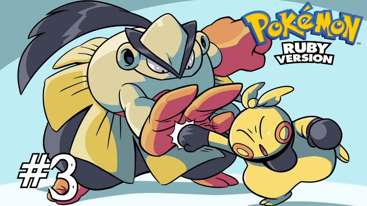 Un DUELO F&Iacute;SICO contra MARCIAL - Pokemon Rubi Nuzlocke #3