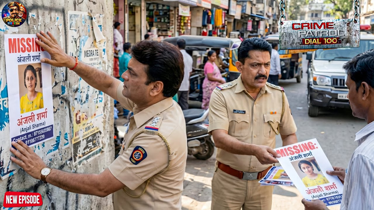 लापता लड़की की तलाश में पुलिस वालो ने चिपकाये मिसिंग पोस्टर || Crime Patrol || New Episode