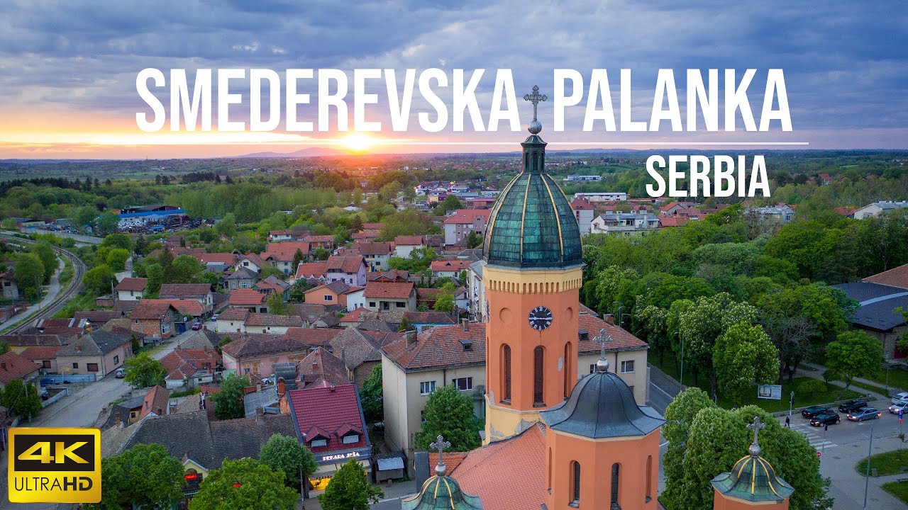 Smederevska Palanka 2021 | Bird's view | Serbia 4K