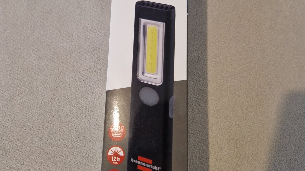 BRENNENSTUHL PL 200 AC UNBOXING.