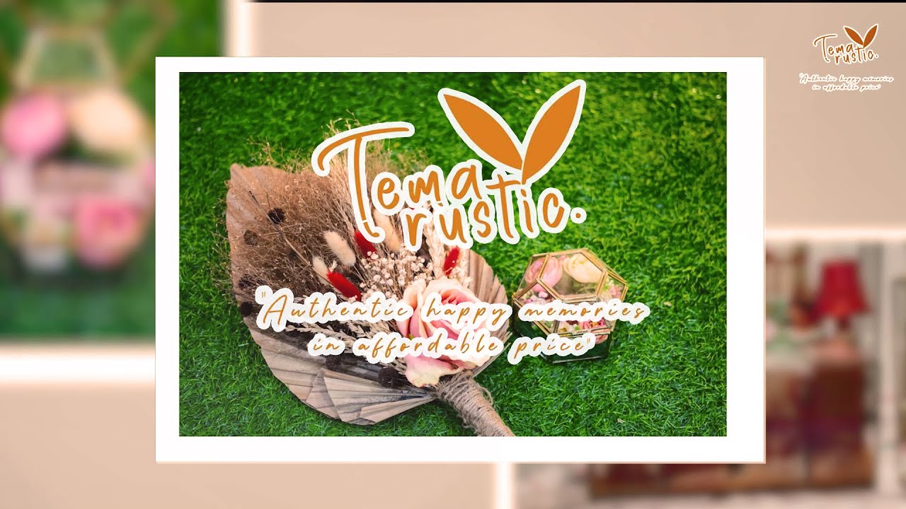 Bahagia Bersama Tema Rustic