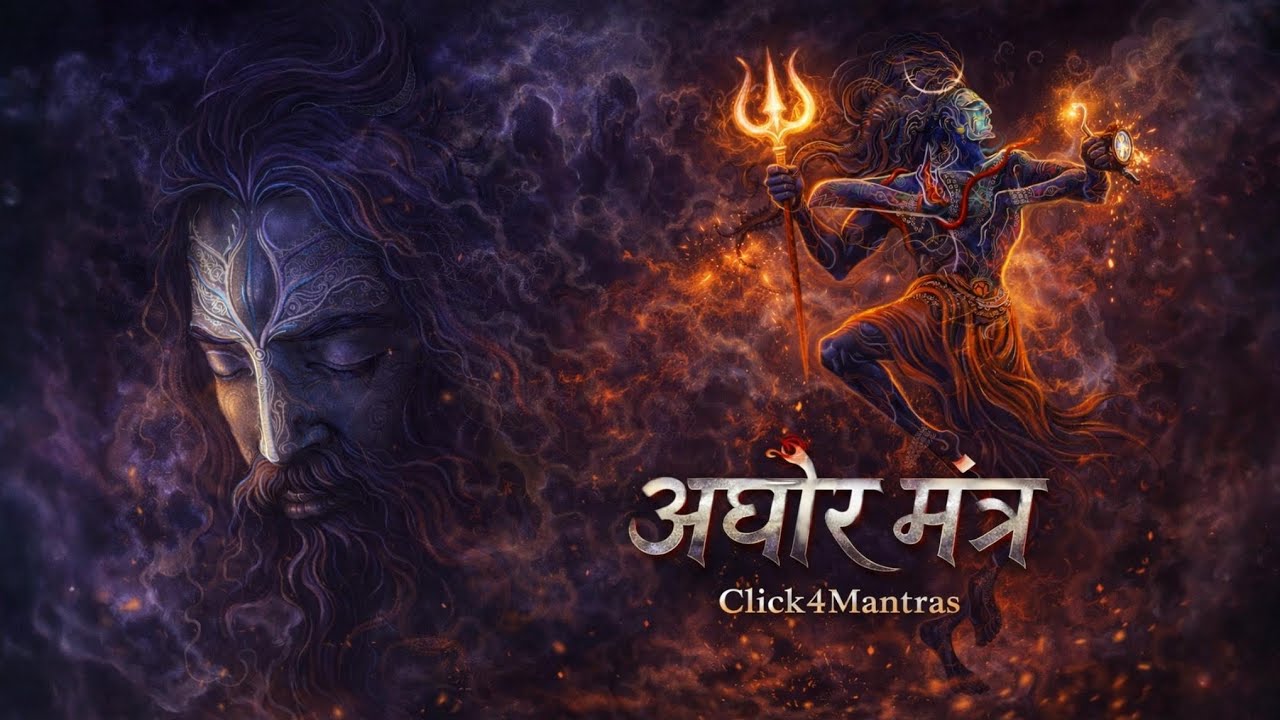 Aghor Mantra | Rudra Kavach | Sirf 1 Baar Suno Aur Dar Hamesha Ke Liye Khatam 🔱