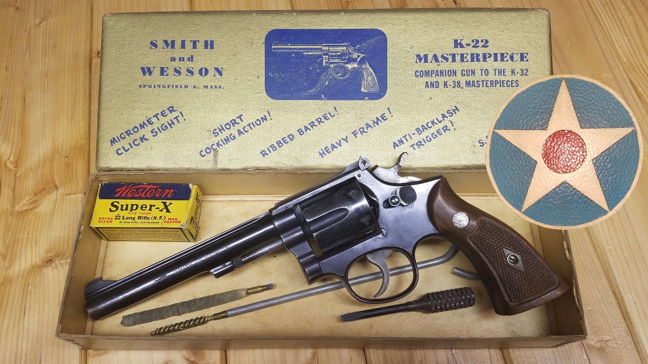 S&W K22 History & Review,  A Classic Revolver From Smith and Wesson.