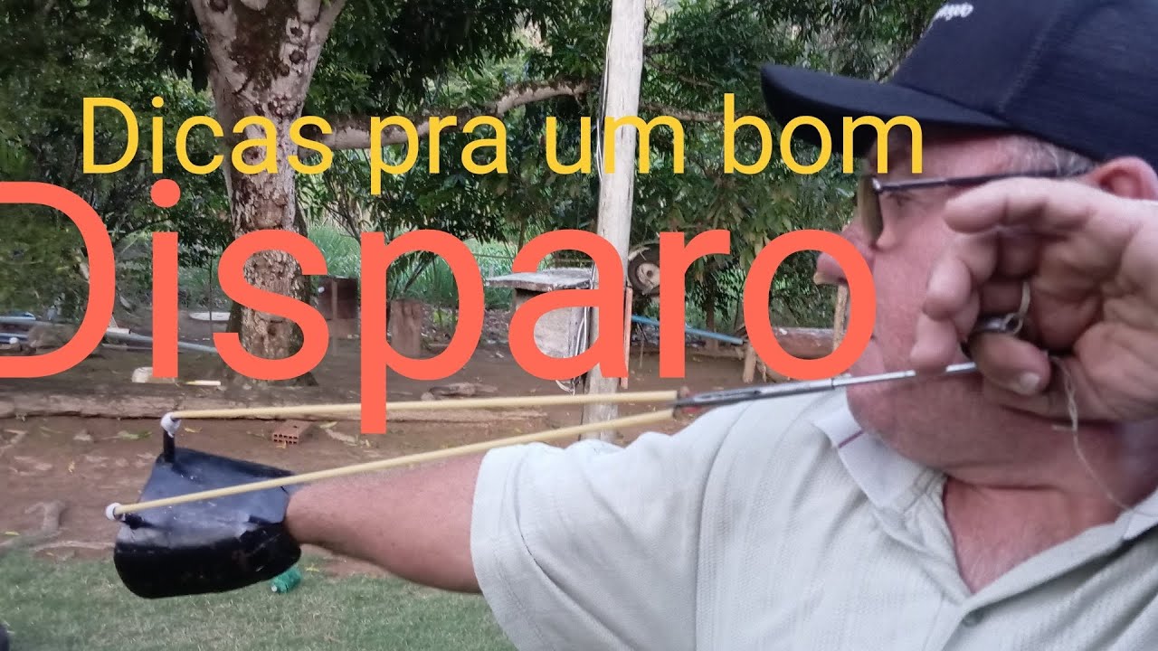 Dicas pra pesca com Estilingue; como fazer um bom disparo!!!