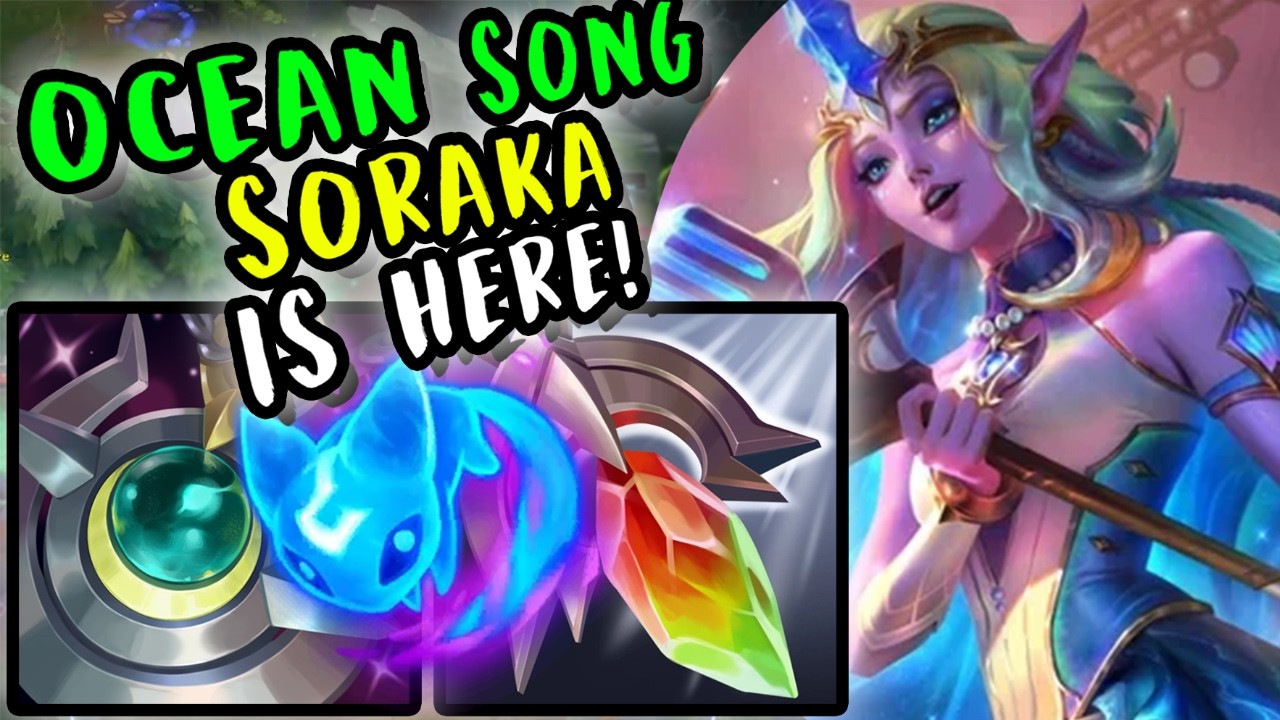 OCEAN SONG SORAKA УЖЕ ЗДЕСЬ! | Геймплей на саппорте | Патч 26.17