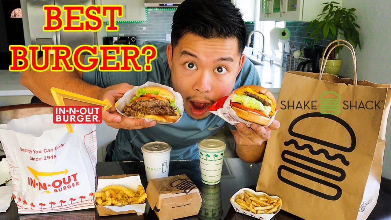 Shake Shack VS. In-N-Out | Which Is The BEST Fast Food Burger?