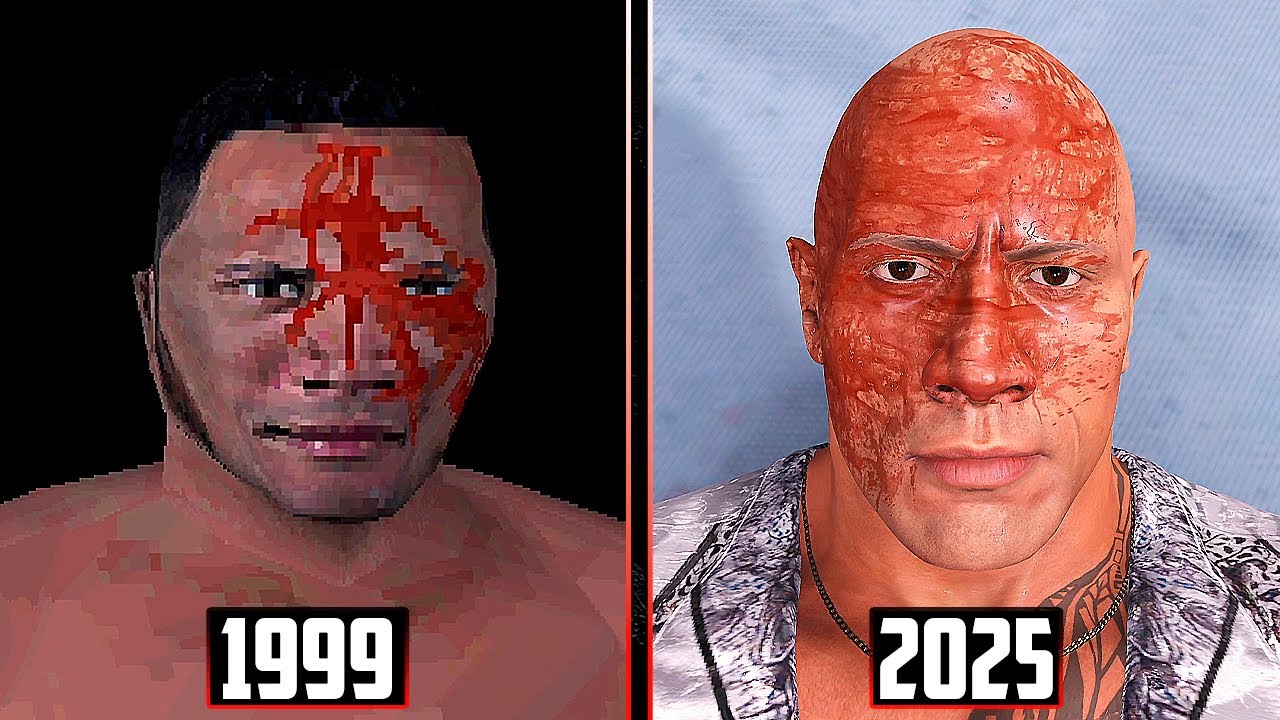 WWE 2K25 — Эволюция вскрытия бокса в играх WWE!