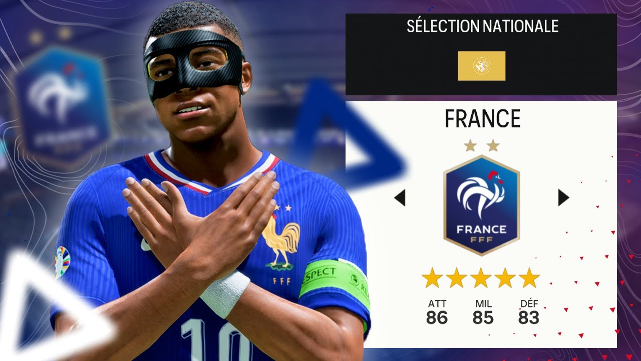 Tout détruire avec la FRANCE de l'EURO en Carrière ! (FC24)