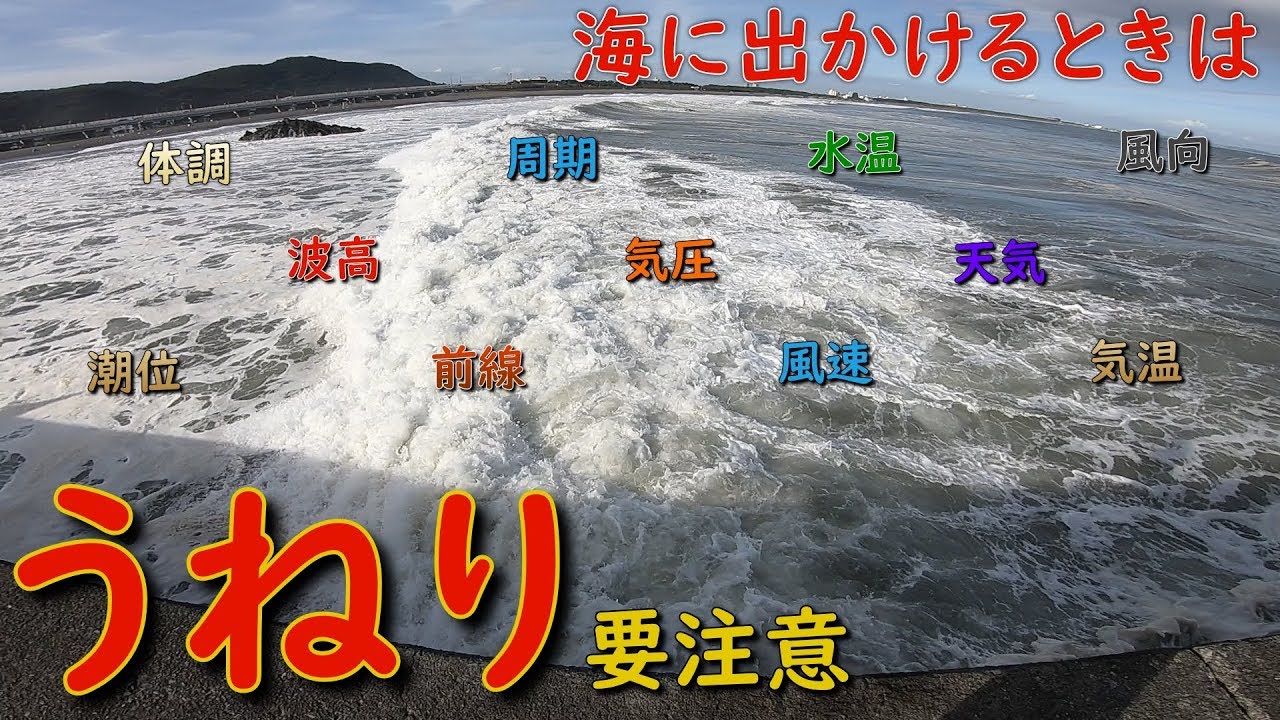 【恐怖】うねりの海は本当に危ない MANCING MANIA JAPAN