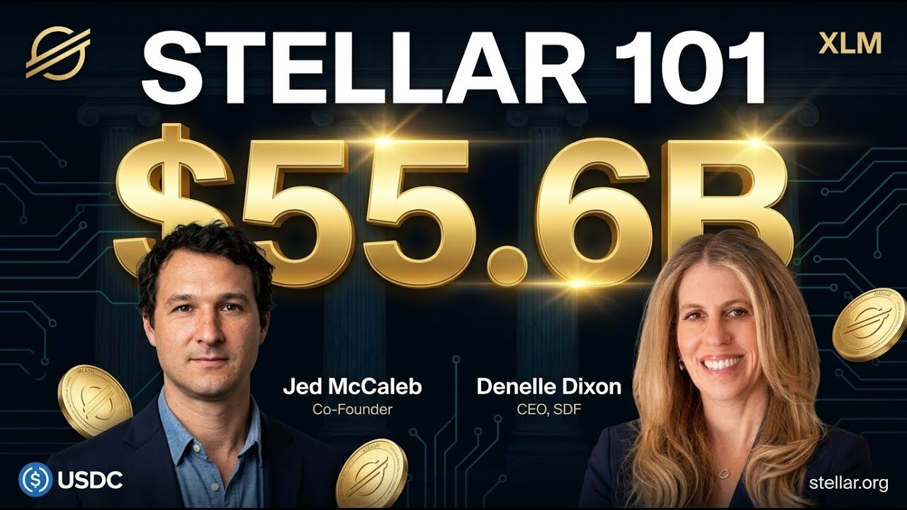 Stellar XLM 101: The $55 Billion Blockchain Nobody's Talking About #XLM #STELLAR