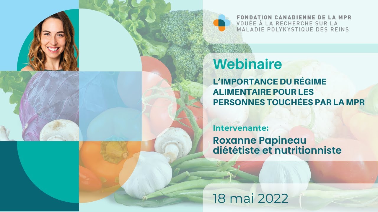 L’importance du régime alimentaire pour les personnes touchées par la MPR