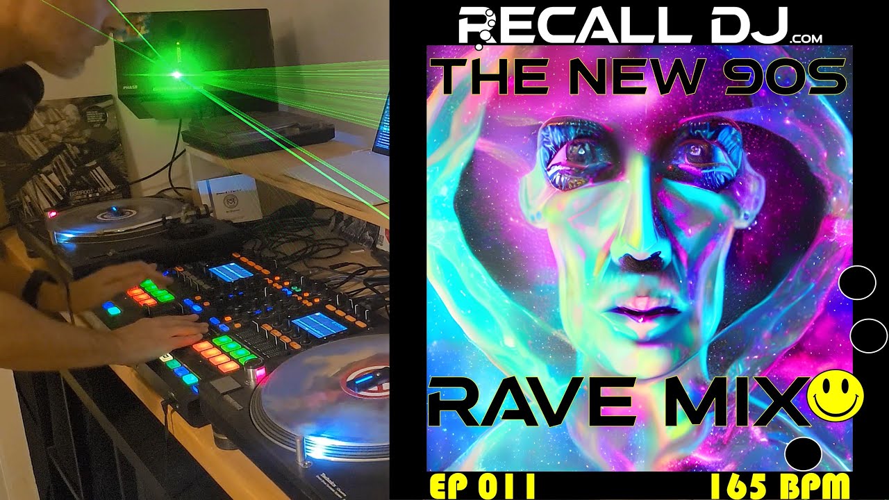 The New '90s Rave Mix - 011 (165 bpm) - Mixed by Recall DJ