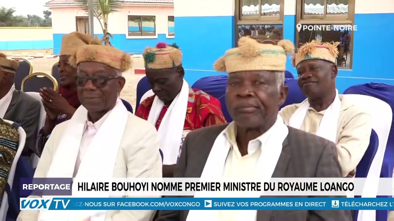 Hilaire Bouhoyi nommé premier ministre du Royaume Loango