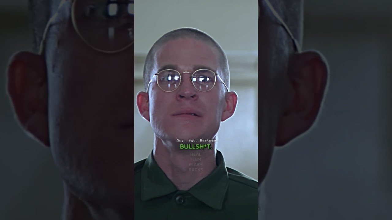 Pvt. Joker's war face 🤬 #fullmetaljacket #film #movie #realfilm