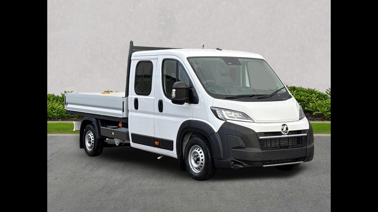 Vauxhall Movano L3H1 3500 2.2 140ps Prime Double Cab Dropside one stop shop