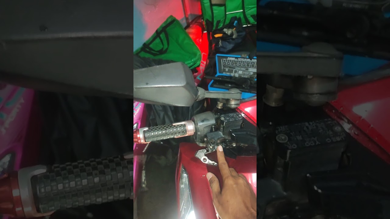 How to fix your brake light? (Always On Issue). #click #click125 #brakelight #motorcycle