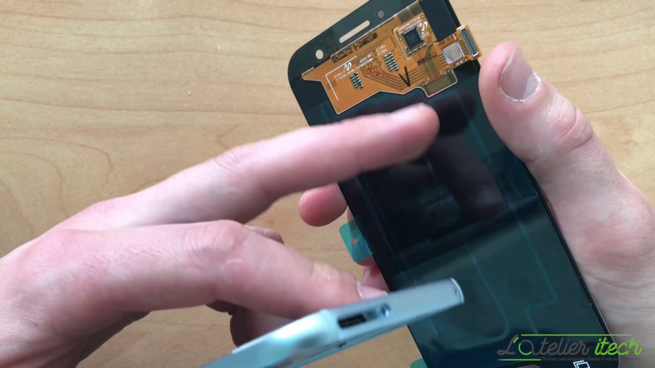 Tuto : remplacement de l'écran (vitre tactile + AMOLED) Samsung A5 2017