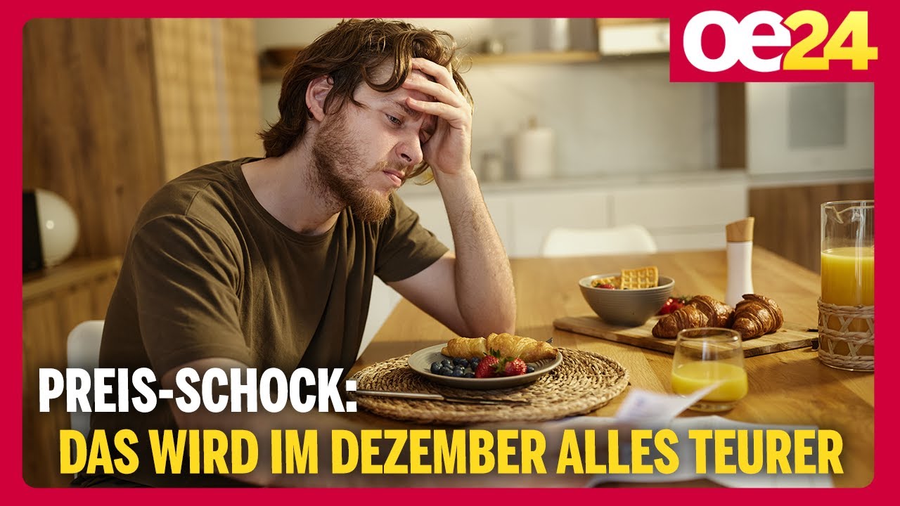 Preis-Schock: Das wird im Dezember alles teurer