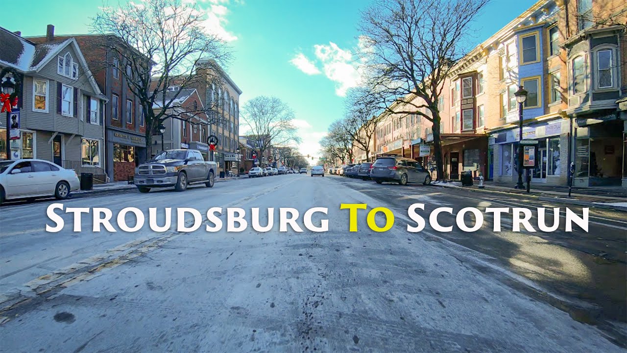 Stroudsburg To Scotrun, Pennsylvania, USA