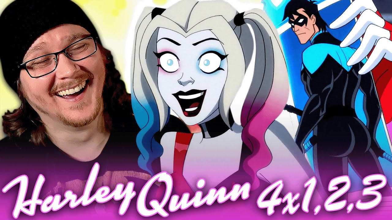 HARLEY QUINN 4x1, 4x2, 4x3 REACTION | Season 4 Premiere | Review