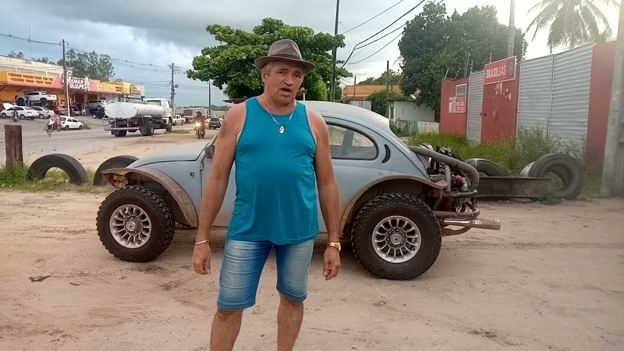 Fusca Baja muito brabo nas trilhas