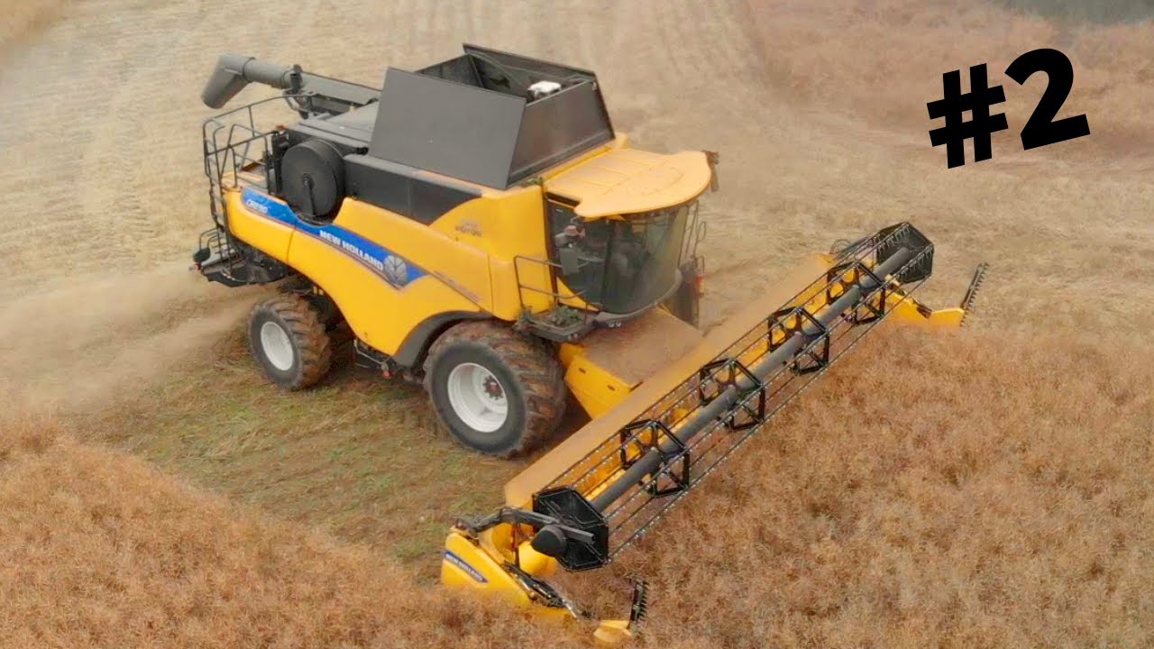 UK Harvest 2021 #2 | *NEW*  New Holland CR8.90 Harvests Oil Seed Rape