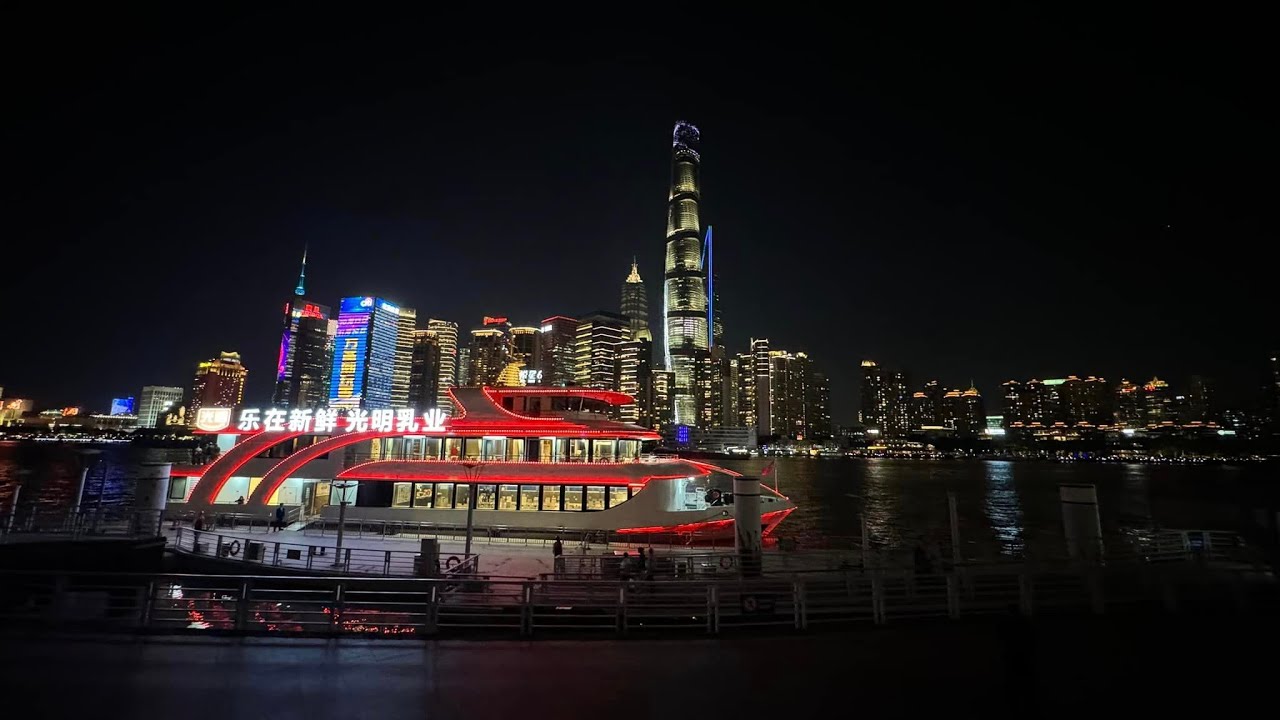 上海江南遊@上海外灘夜景船遊黃浦江