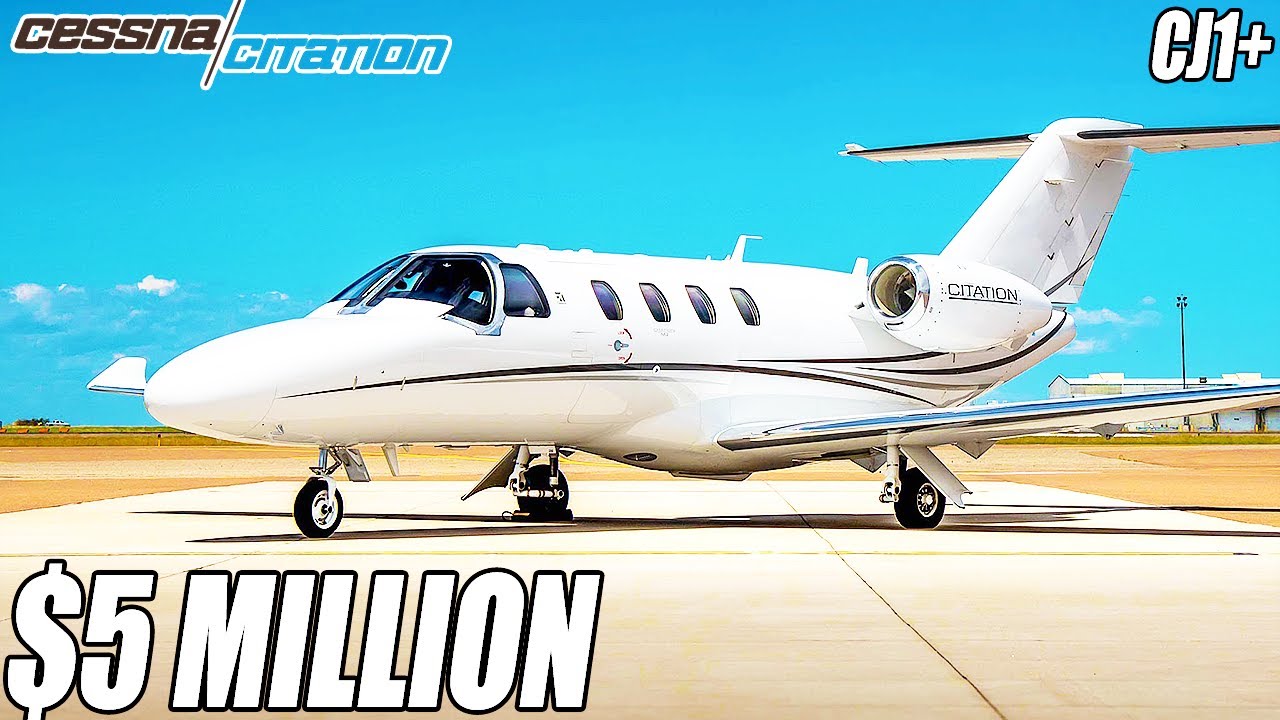 Внутри Cessna Citation CJ1+ стоимостью 5 миллионов долларов