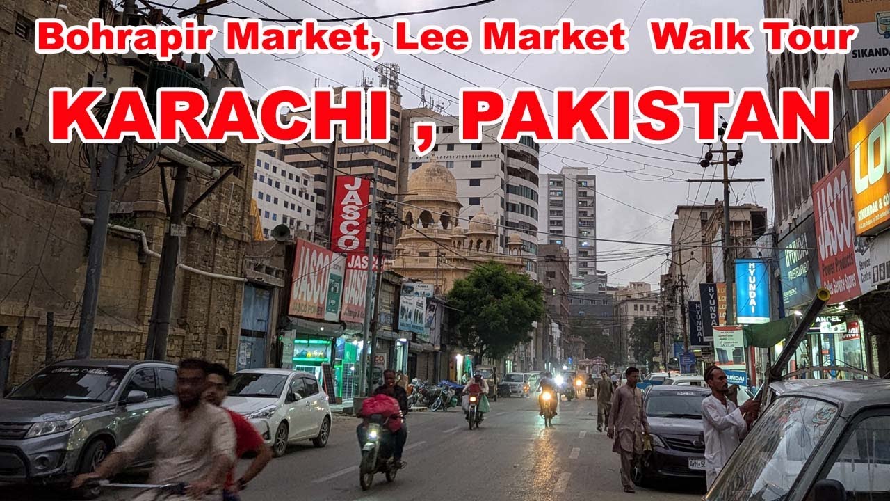 Bohrapir Market, Lee Market & Jodia Bazar Adventure Walk Tour Karachi, Pakistan | Full Mooni Vlogs