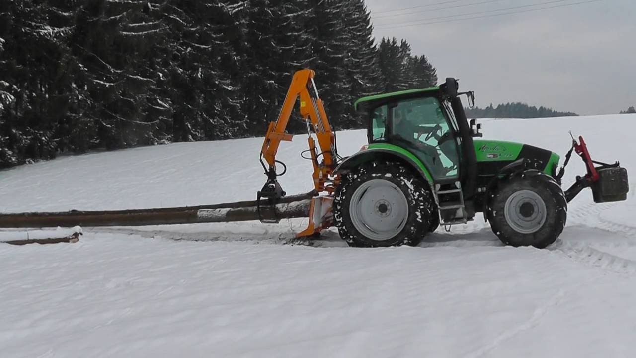RITTER Dreipunktkran DK 4.5 im Einsatz