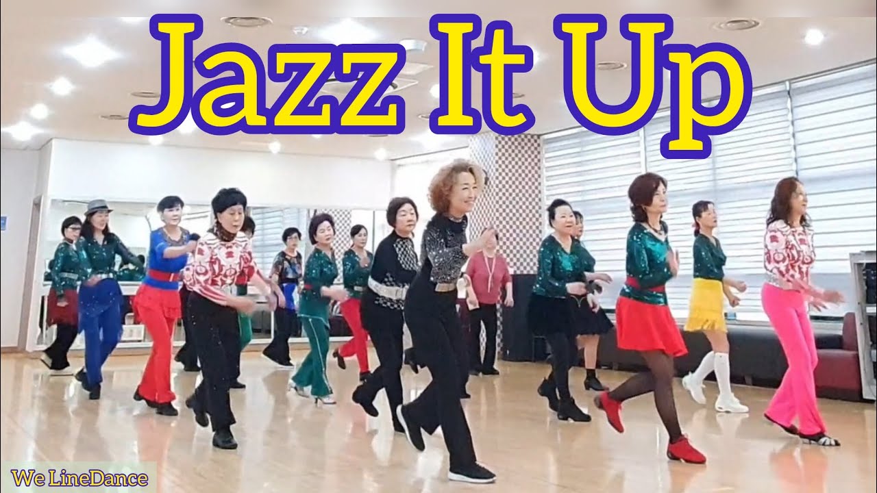 Jazz It Up linedance - Improver level  - Rob Fowler  - January 2026