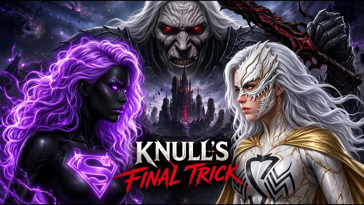 Knull Faces Supergirl for the First Time... But He Has More Tricks Than She Expected | AI Short Film