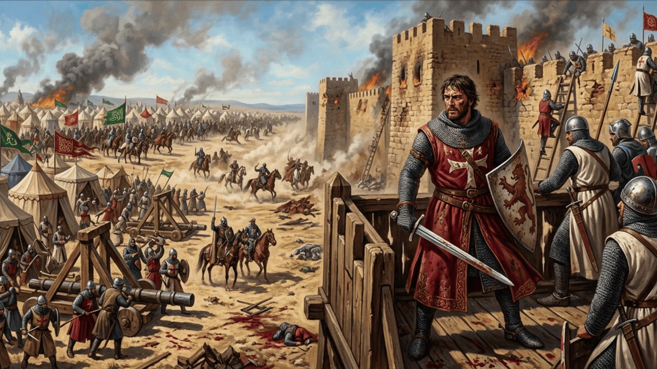 When Crusaders Besieged a City While BEING BESIEGED Themselves | Siege of Acre 1191