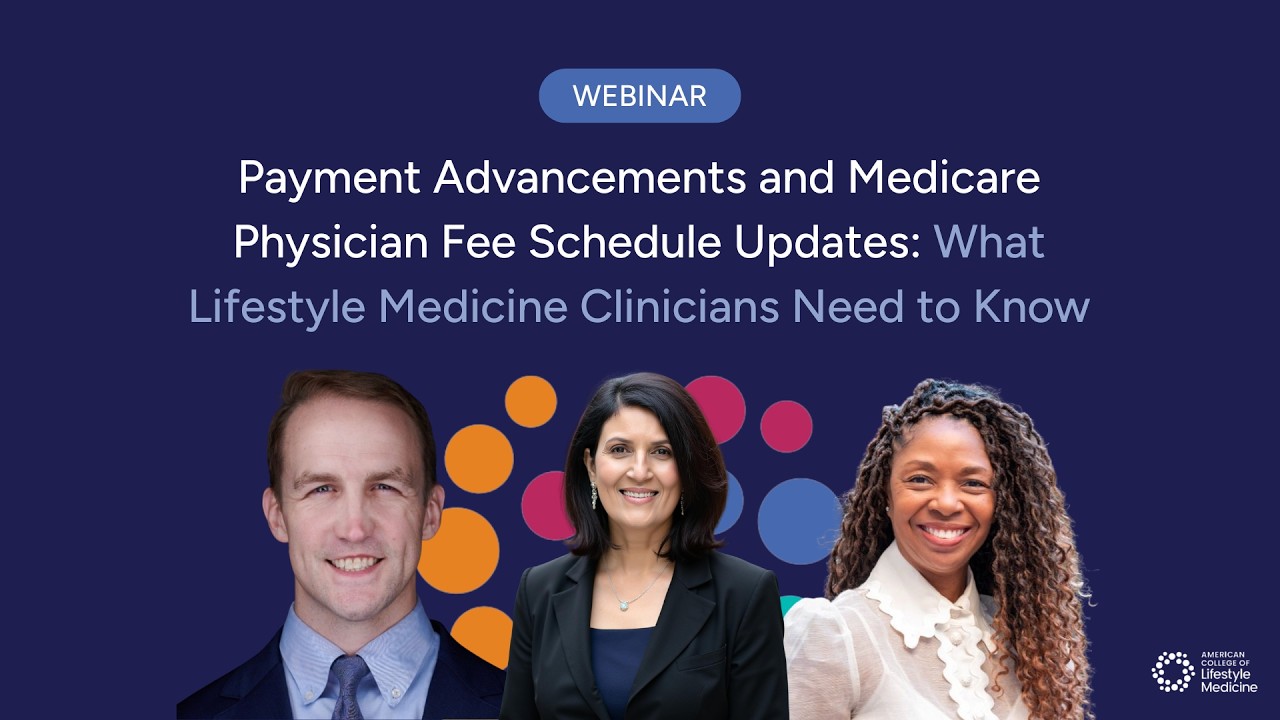 Payment Advancements and Medicare Physician Fee Schedule Updates